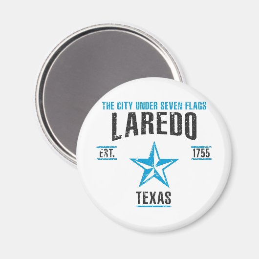 Laredo Magnet (Vorderseite/Rückseite)