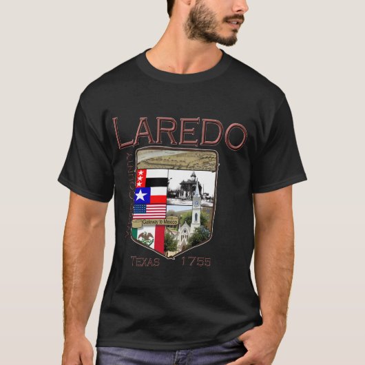 Laredo-Schild T-Shirt (Vorderseite)