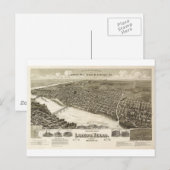 Laredo Texas 1890 Postkarte (Vorne/Hinten)
