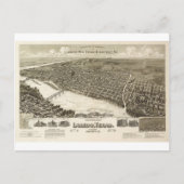 Laredo Texas 1890 Postkarte (Vorderseite)