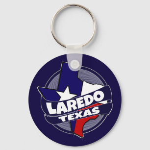 Laredo Texas Fahne platzen Schlüsselanhänger