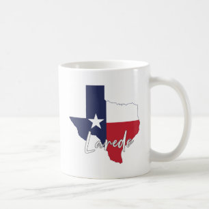 Laredo, Texas Flag Map Kaffeetasse