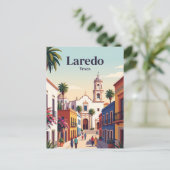 Laredo Texas Postkarte (Stehend Vorderseite)