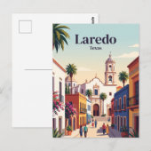 Laredo Texas Postkarte (Vorne/Hinten)