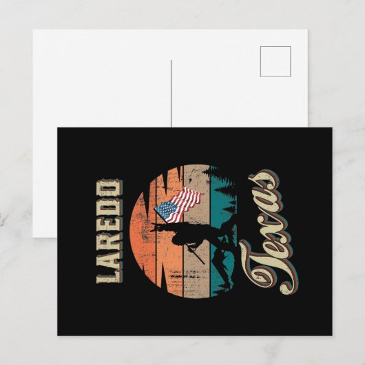 Laredo Texas Postkarte (Vorne/Hinten)