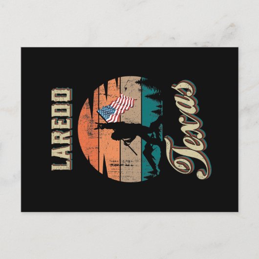 Laredo Texas Postkarte (Vorderseite)