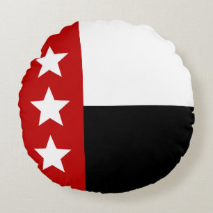 Laredo (Texas) Stadtflagge Rundes Kissen