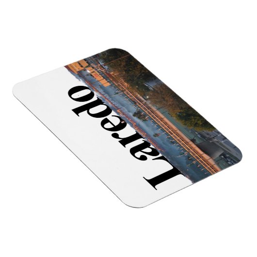 Laredo, TX Skyline mit Laredo im Sky Magnet (Rechte Seite)