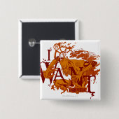 Larfleeze - Agent-Orange 12 Button (Vorne & Hinten)