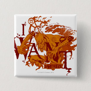 Larfleeze - Agent-Orange 12 Button