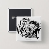 Larfleeze - Agent-Orange 13 Button (Vorne & Hinten)