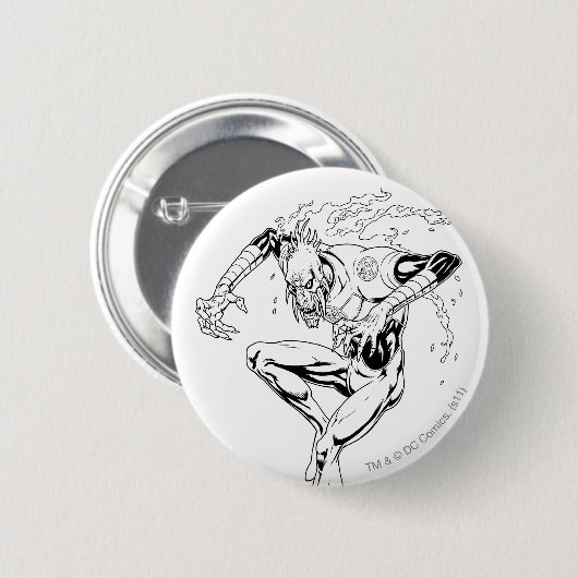 Larfleeze - Agent-Orange 3 Button (Vorne & Hinten)