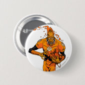 Larfleeze - Agent-Orange 4 Button (Vorne & Hinten)