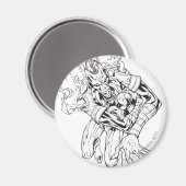 Larfleze - Agent Orange 9 Magnet (Vorderseite/Rückseite)