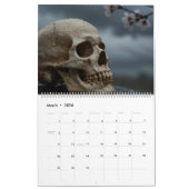 Large 2026 Skull Art Calendar Kalender (Mär 2026)