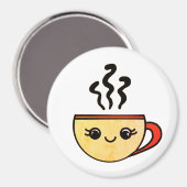 Large, 3 Inch Circle Magnet (Vorderseite/Rückseite)