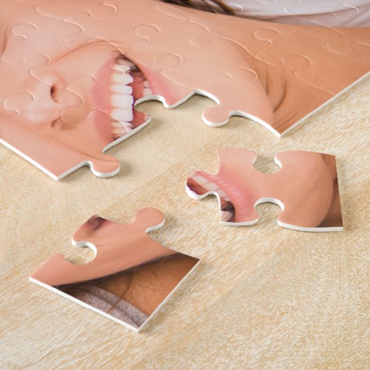 Large 5 Photos Gallery Family Collage Custom Puzzle (Seite)