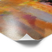 Large Abstract Acrylic Painting Fotodruck (Ecke)