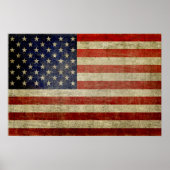 Large American Flag Poster (Vorne)