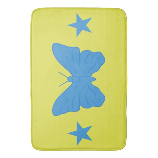 Large bath mat with flag of Bady Bassit Badematte (Vorderseite Vertikal)