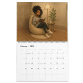 Large Black Woman Calendar 2026 Kalender (Feb 2026)