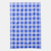 Large Blue Gingham Geschirrtuch (Vertikal)