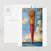 Large_Brush[1] Postkarte (Vorne/Hinten)