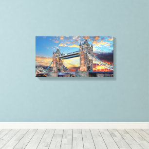 Large Canvas Print - London Tower Bridge Leinwanddruck