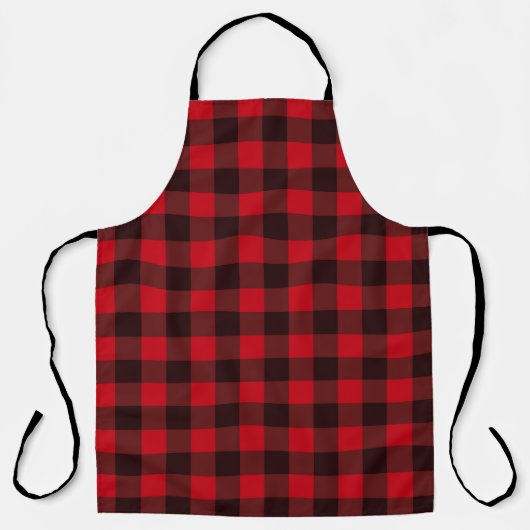 Large Checkered Apron Schürze (Vorderseite)