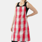 Large Checkered Apron Schürze (InSitu)