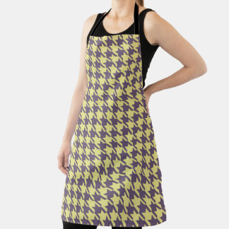Large Checkered Apron Schürze