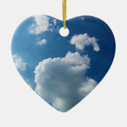 Large cloud keramik ornament (Vorne)