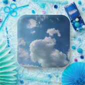 Large cloud pappteller (Party)