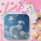 Large cloud pappteller (Party)