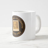 Large Coffee Mug Jumbo-Tasse (Vorderseite Rechts)