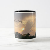 Large Coffee Mug Zweifarbige Tasse (Mittel)