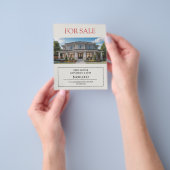 Large Custom Photo - For Sale Real Estate Flyer (Gruppe)