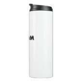 Large Custom Thermal Tumbler Blank Template - 16oz Thermosbecher (Nach rechts gedreht)