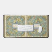 Large Customized Boho Mandala Desk Mat Schreibtischunterlage (Tastatur & Maus)