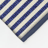 Large Denim Patchwork Image Fleecedecke (Ecke)