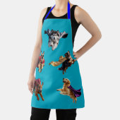 Large Dog Superhero Apron Schürze (InSitu)