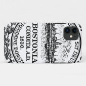 LARGE DRINT Boston Siegel Case-Mate iPhone Hülle (Rückseite (Horizontal))