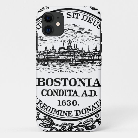 LARGE DRINT Boston Siegel Case-Mate iPhone Hülle (Rückseite)