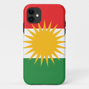 LARGE DRINT Kurdistan Flag Case-Mate iPhone Hülle