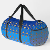 Large Duffel Bag - Diamond Gradient Edge Duffle Bag (Rechte Ecke)