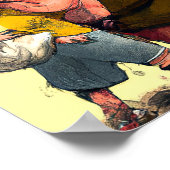 Large Durian - Leinwand Art Print Poster (Ecke)