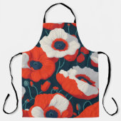 Large Floral Apron Schürze (Vorderseite)