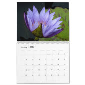Large Flowers 2026 Calendar Kalender (Jan 2026)