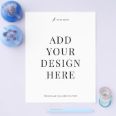 Large Flyer Printing 8.5x11" Business Flat Leaflet (Einzeln)