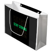 Large Gift Bag Große Geschenktüte (Vorderseite Schrägansicht)